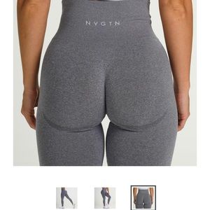 NVGTN Grey Contour Seamless Leggings
